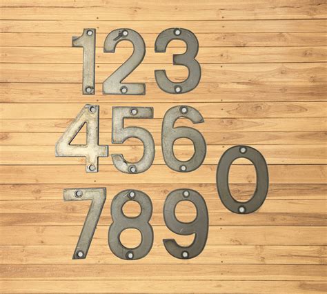 metal house number georgetown|5 Inch Metal House Numbers, Metal Letters, House Address .